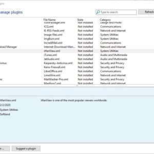 FBackup adds plugin support for IrfanView, qBitTorrent, and more programs