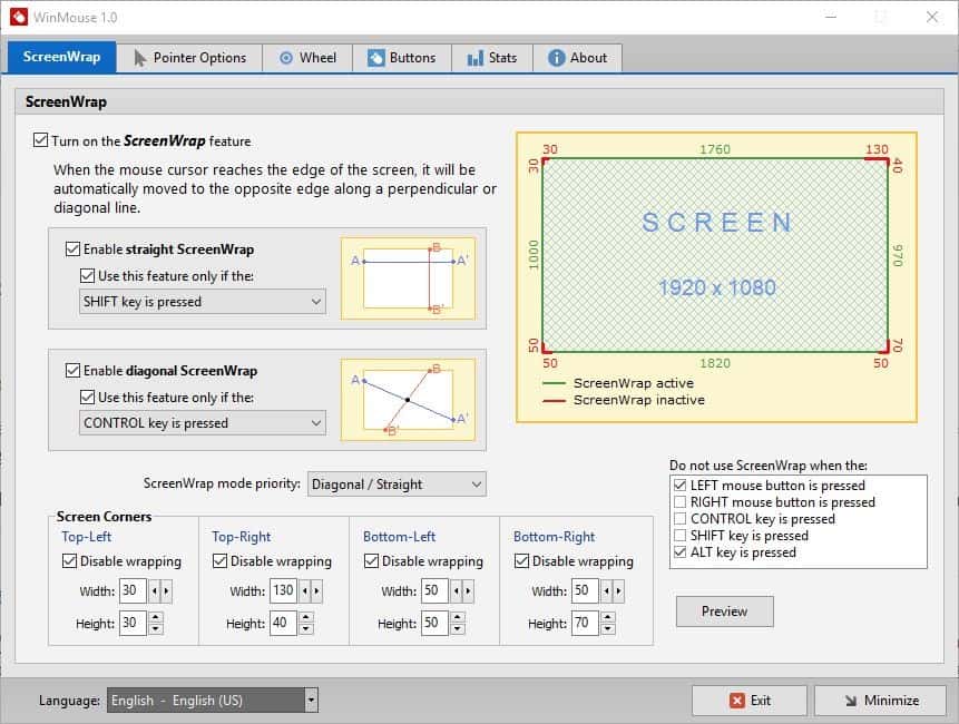 Customize the mouse pointer's movement ...