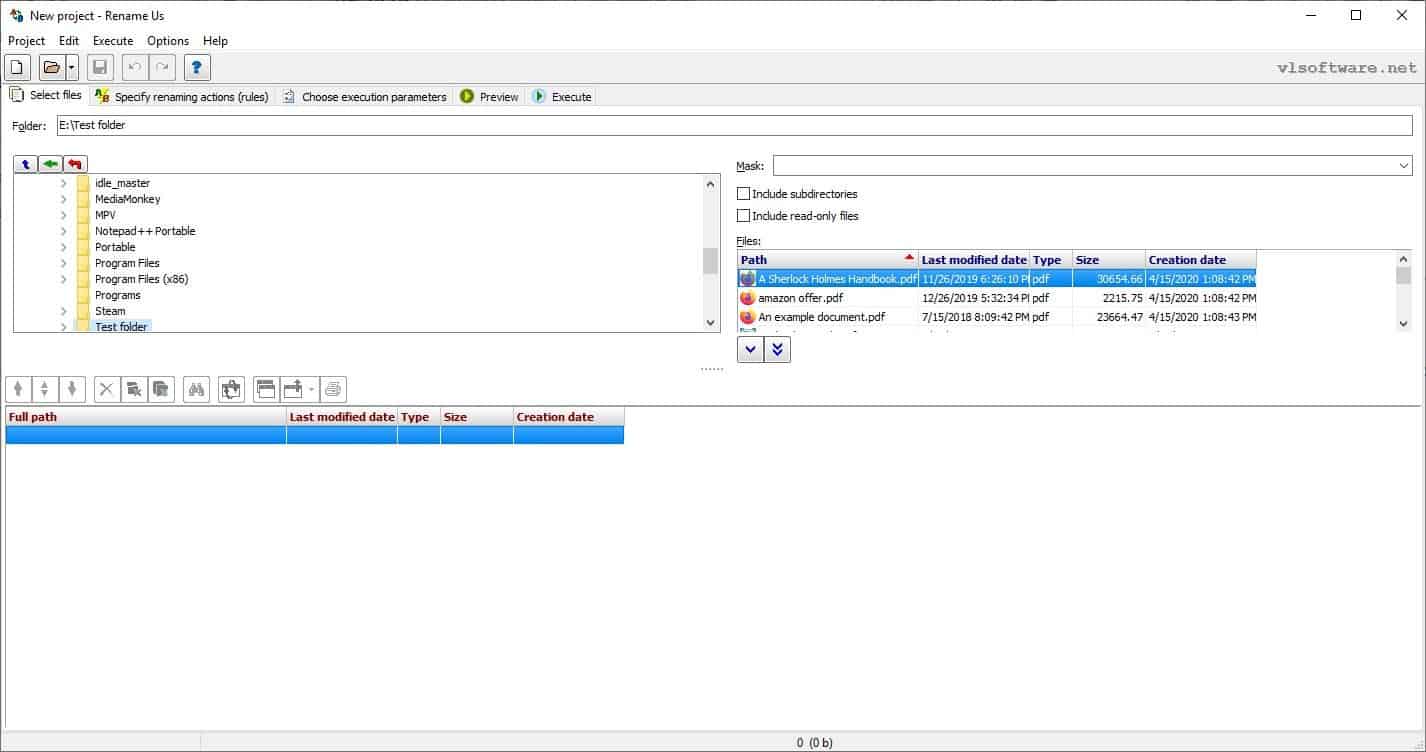 Rename. Batch file Renamer. Better file rename for Windows. Custom prefix. Renamed user