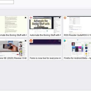 View thumbnails of your tabs and organize them with Panorama Tab Groups for Firefox