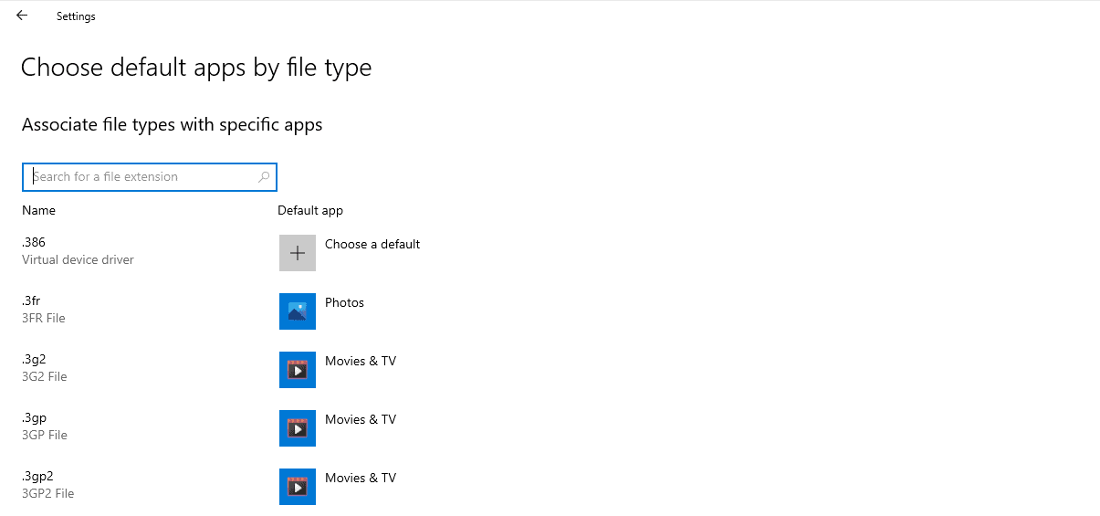windows 10 default apps improvements