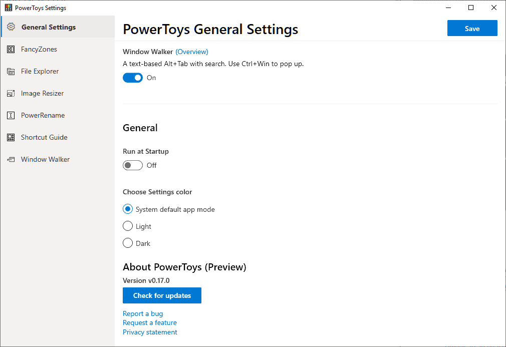 windows powertoys auto-update