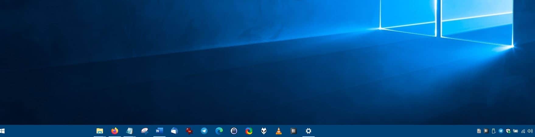 CenterTaskbar - after disabling second display