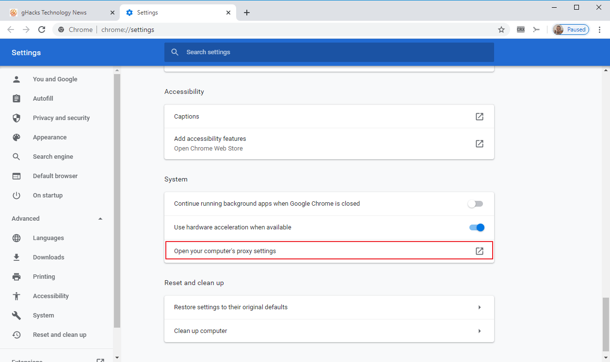 chrome cmd line proxy