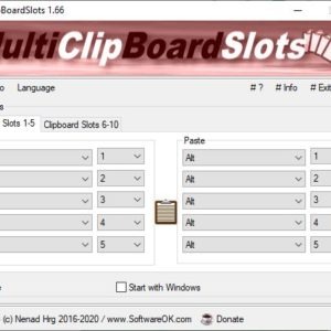 Extend the Clipboard with 10 additional slots using MultiClipBoardSlots