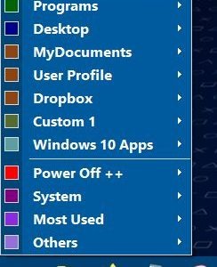 Start Everywhere is a Start Menu replacement that has an optional floating icon