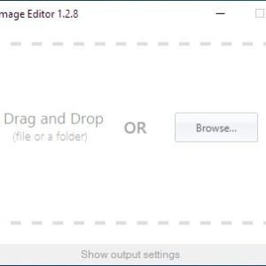 Bzzt! Image Editor is a freeware batch image resizer and conversion tool