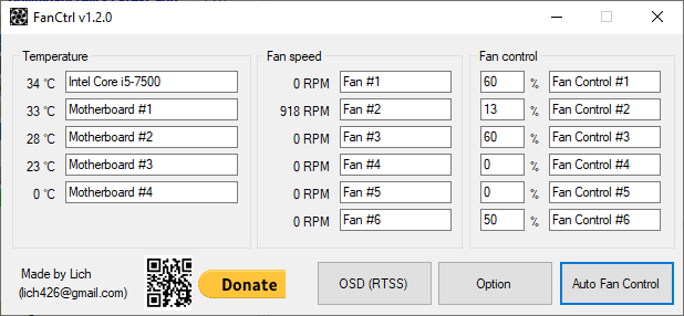 fan control fanctrl