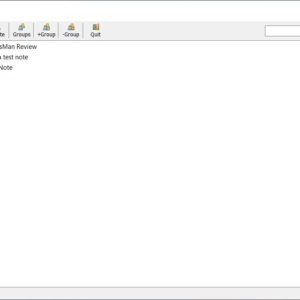NotesMan is a simple and open source note taking program that supports autosave