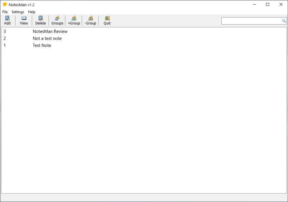 NotesMan is a simple and open source note taking program that supports autosave