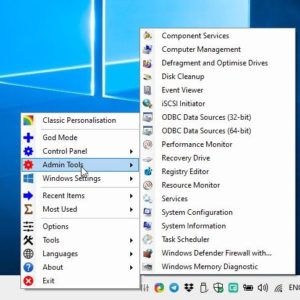 Access Windows 10 God Mode, toggle a Transparent Taskbar, Color Start Menu and more with Win10 All Settings