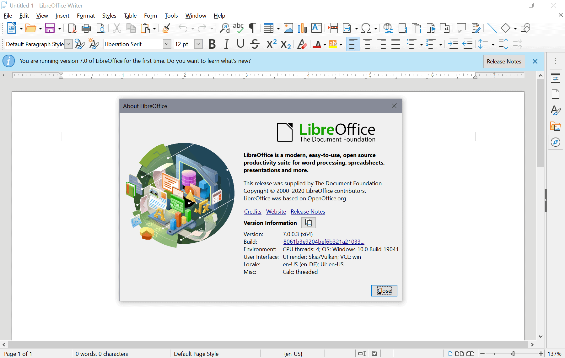 libreoffice 7.0