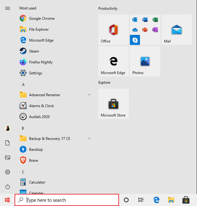 new windows 10 start menu