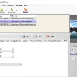 Photo Resizer Expert is a freeware tool that can batch resize, convert, watermark images