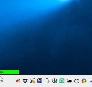 Control the volume by scrolling over the taskbar with TbVolScroll