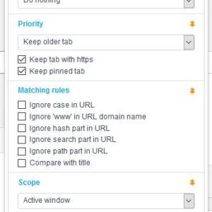 Trim the list of tabs in Firefox and Chrome using Duplicate Tabs Closer