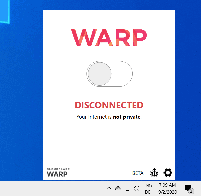 cloudflare warp