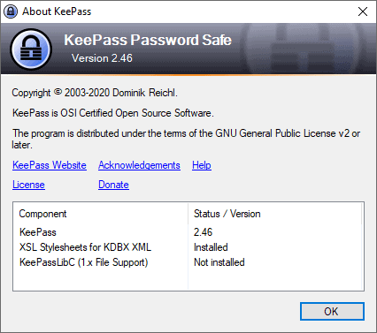 keepass 2.46