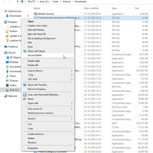 Access SDelete from Explorer's Context menu with SDelete GUI