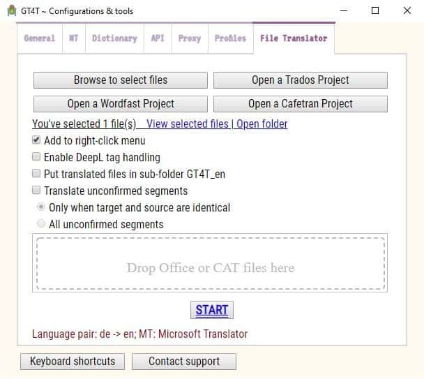 GT4T File Translator