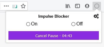 Impulse Blocker cancel pause