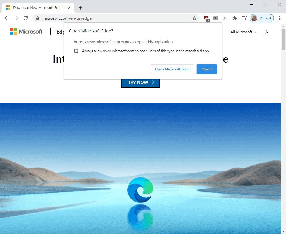 MS Edge blocking Firefox installer download : r/firefox