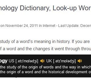 Get the definition of a selected word in a floating pop-up with the Dictionaries extension for Firefox and Chrome