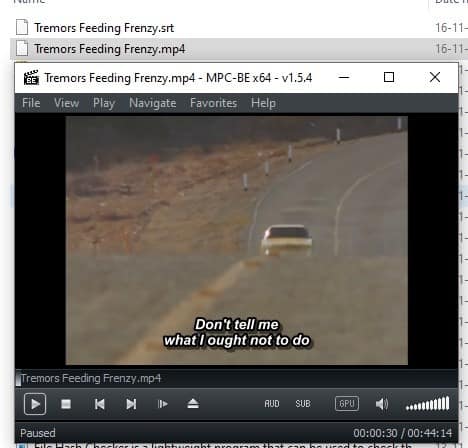 Subloader correct subtitles after editing the file name 2