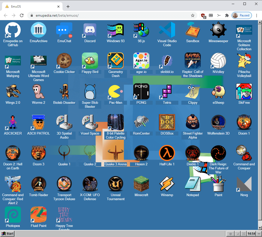 EmuOS: run retro games and apps right in your browser - gHacks