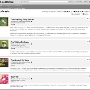 Podstation is a Chrome extension that lets you listen to podcasts, download them