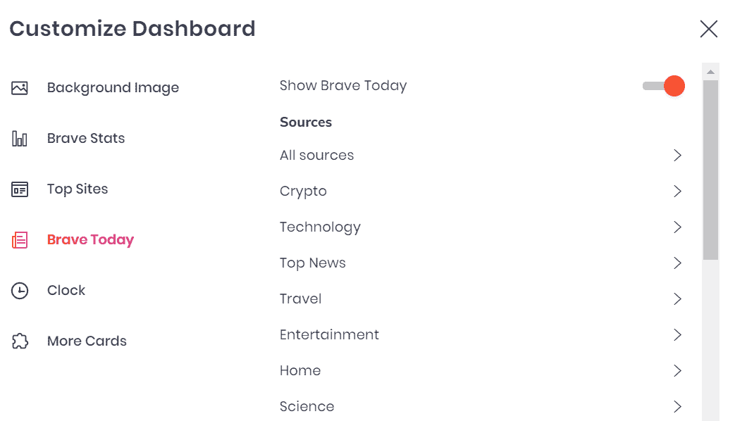 brave today news categories