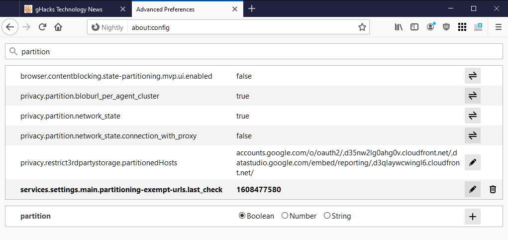 firefox network partitioning tracking