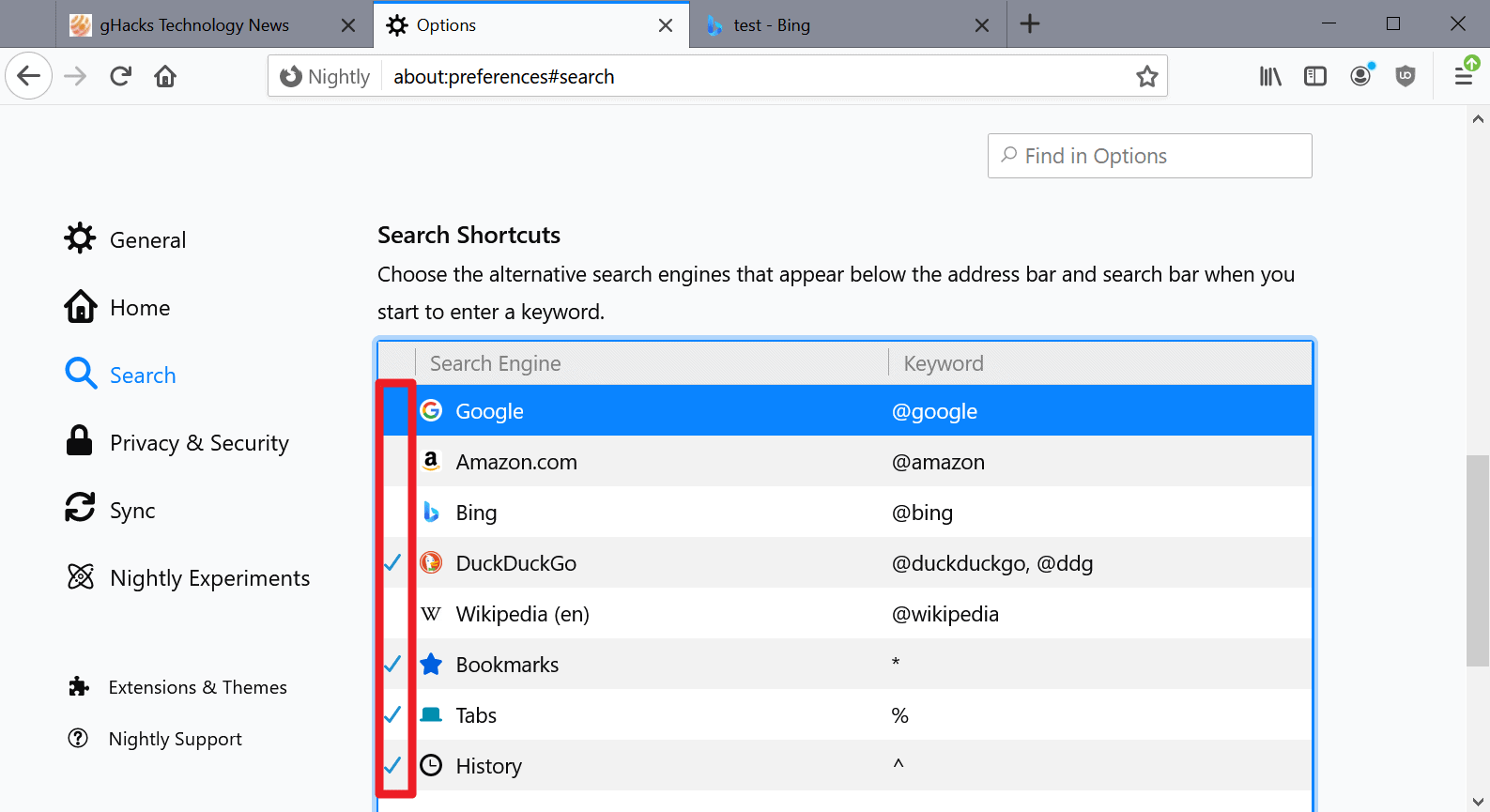 Don't like Tab-to-Search in Firefox? You can disable in Firefox 85