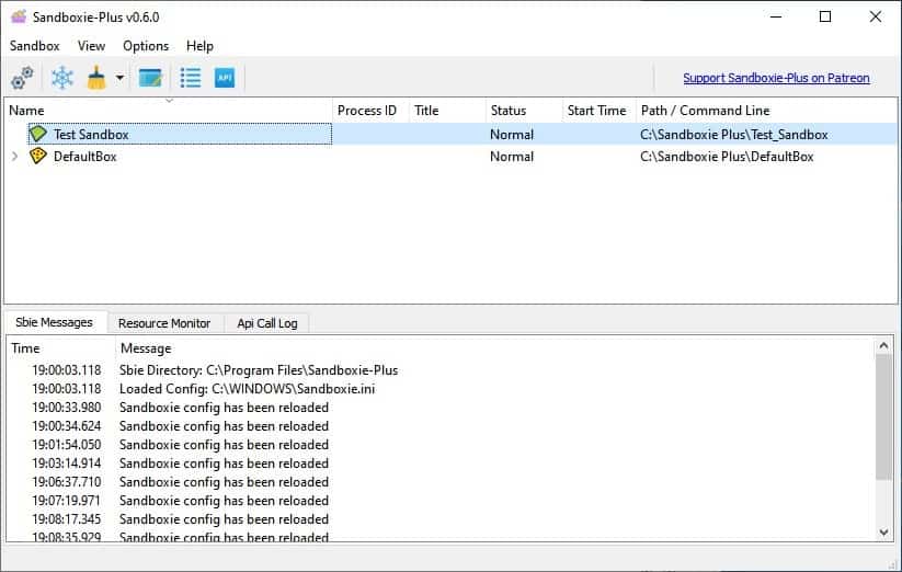 Sandboxie Plus is an open source fork of Sandboxie with a modern interface