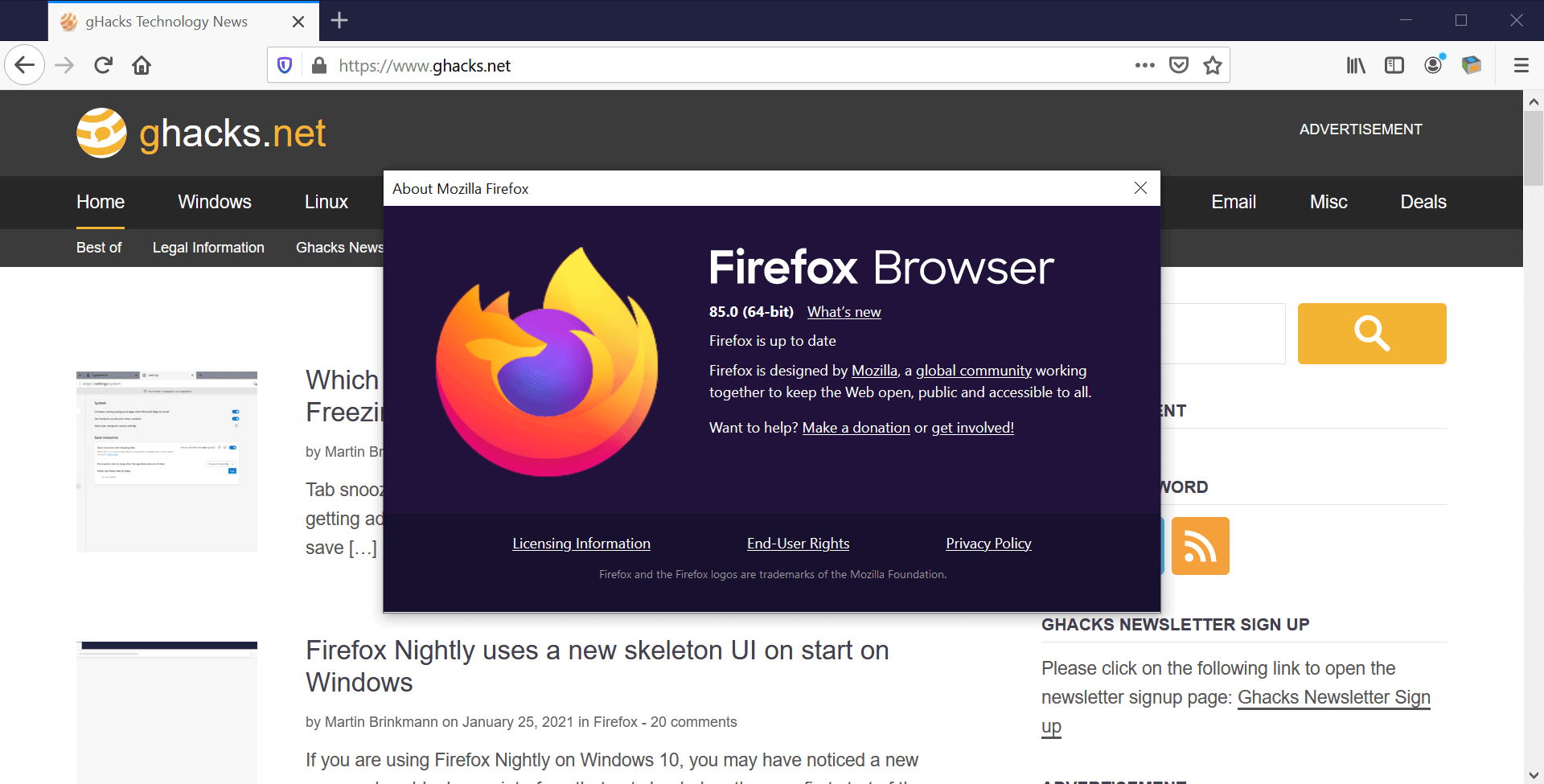 Firefox Stable Release