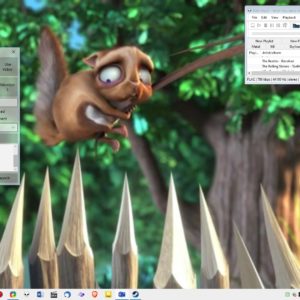 Active Desktop Plus is an open source program that allows you to pin other programs to the desktop and use video wallpapers
