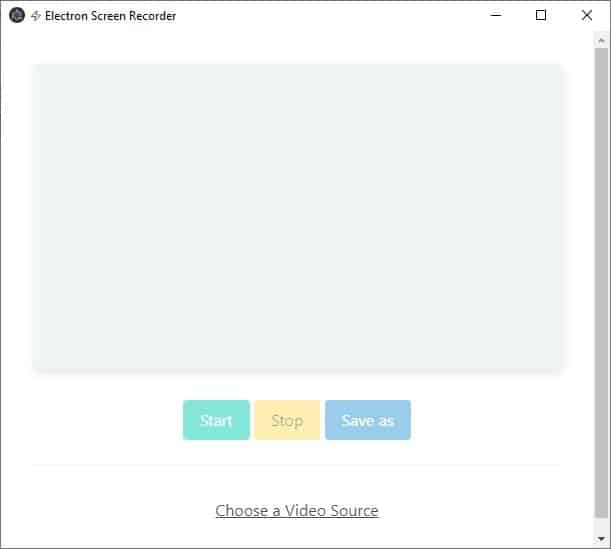 Capture your screen and save it as a MP4, GIF with Electron Screen Recorder