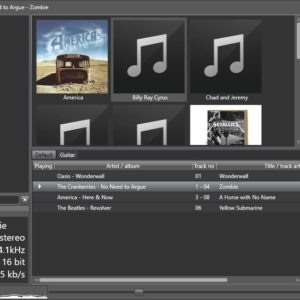 Fox Tunes is a customizable and open source music player, converter