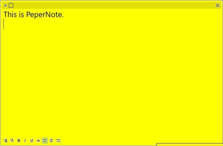 PeperNote is a simple sticky notes application for Windows