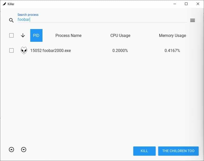 Killer Task Manager open source