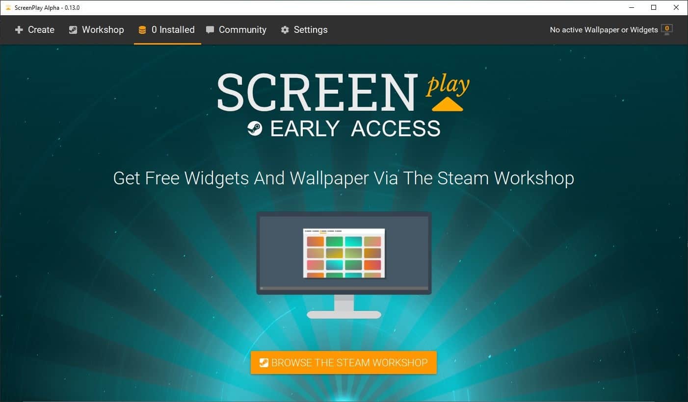 ScreenPlay is an upcoming program that lets you set videos as your desktop  background - gHacks Tech News