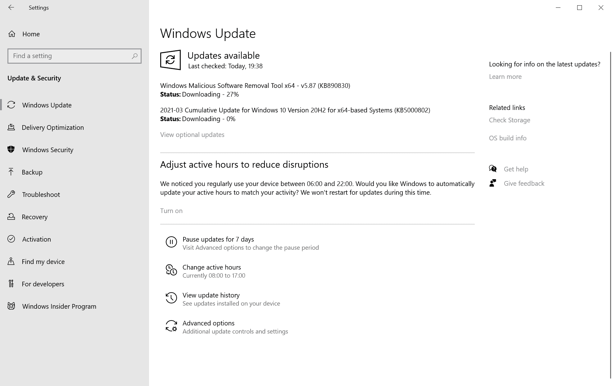 windows-security updates march 2021