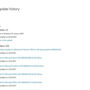 KB5001330 Windows Update is reportedly causing performance drop in games, failed installs and bootloops