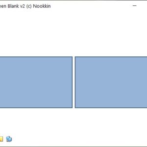 Multiscreen Blank is a free multi-monitor tool that places an overlay to blank, dim or mirror the screen