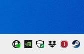 Internet Check tray icon green