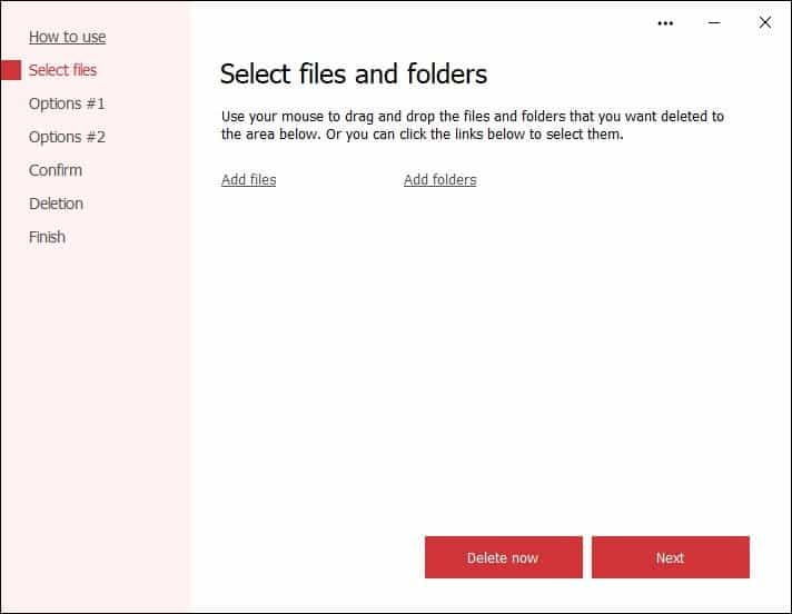 Secure File Deleter is a freeware tool that you can use to shred sensitive data