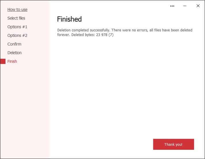 Secure store delete freeware