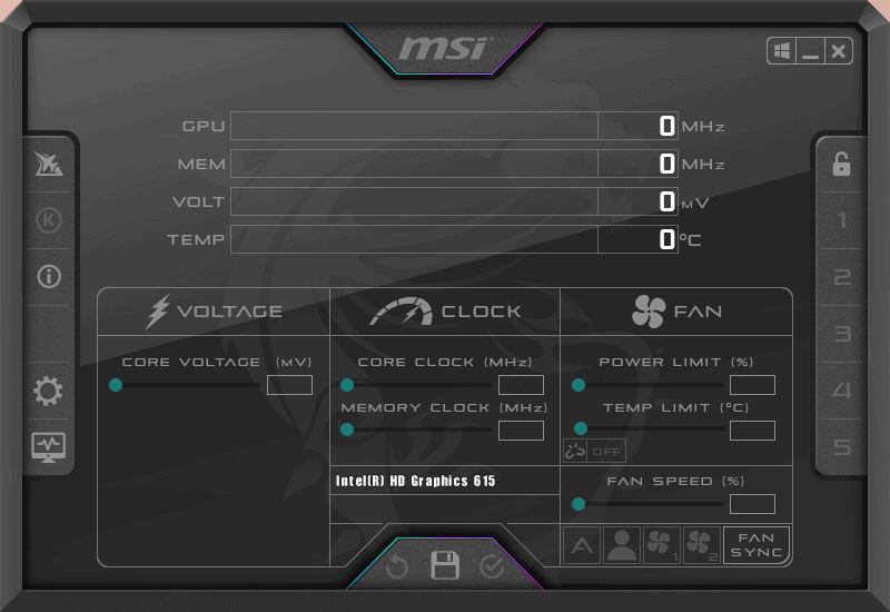 msi afterburner