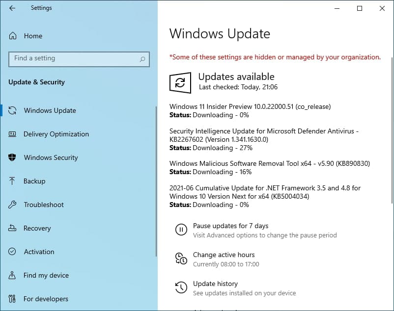 Windows 11 Insider Preview download