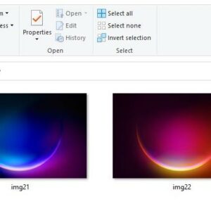 Windows 11 wallpapers - glow folder